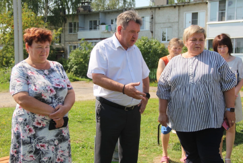 Благоустройство общественной территории.